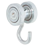 Steel ball bearing roller with 1" hook