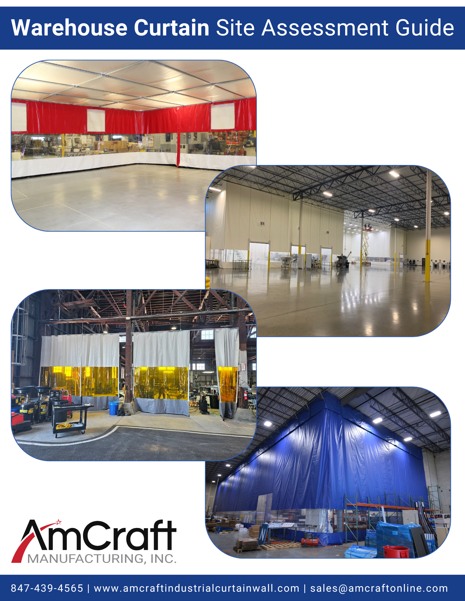AmCraft Warehouse Curtain Site Assessment Guide